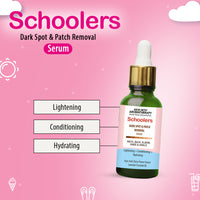 Schoolers Dark Spot & Patch Removal Serum for Neck, Back, Elbow, Knee, Ankle Lightening, Conditioning, Hydrating with Kojic Acid, Lavender Oil - Keya Seth Aromatherapy