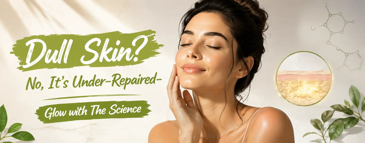 Dull Skin? No, It's Under-Repaired- Glow with The Science 