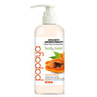 Papaya Body Moist with SPF 15 24hrs Moisturization Lock Papaya Extract Enriched, Brightening, Glowing & Anti Blemish - Removes Pigmentation & Dull Skin 200ml - Keya Seth Aromatherapy