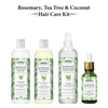 Rosemary Hair Growth Treatment Kit for Dry Hair- Rosemary Hair Serum, Hair Oil, Shampoo, Water Mist to Reduce Itching, Oiliness, Flakes & Hair Fall - Keya Seth Aromatherapy