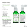 Rosemary Hair Growth Treatment Kit for Dry Hair- Rosemary Hair Serum, Hair Oil, Shampoo, Water Mist to Reduce Itching, Oiliness, Flakes & Hair Fall - Keya Seth Aromatherapy