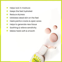 Heel Healing Lotion, for Softens Hydrates Dry Feet, Moisturizes & Repairs Cracked Heel Enriched with Tea Tree Oil & Glycerin - Keya Seth Aromatherapy