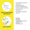 Vitamin C Lemon Combo: Facewash & Serum with Sodium Ascorbyl Phosphate, Vitamin E & AHA for Radiant, Firm, Acne-Free Skin - Keya Seth Aromatherapy