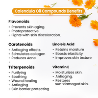 Calendula Body Oil - Protecting, Healing, Deep Moisturizing For Glowing Skin - Keya Seth Aromatherapy
