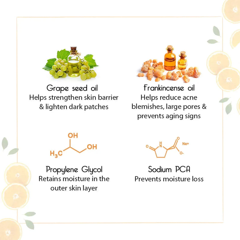 Skin Defence Orange Cream- Light Moisturizing, Quick Absorbing, Skin Repairs & Rejuvenation Enriched with Pure Orange Essential Oil and Vitamin C - Keya Seth Aromatherapy