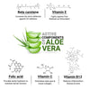 Aloe Vera Gel Moisturizer , Repairing, Soothing, Glowing & Radiant Skin- Ultimate for Skin & Hair - Keya Seth Aromatherapy