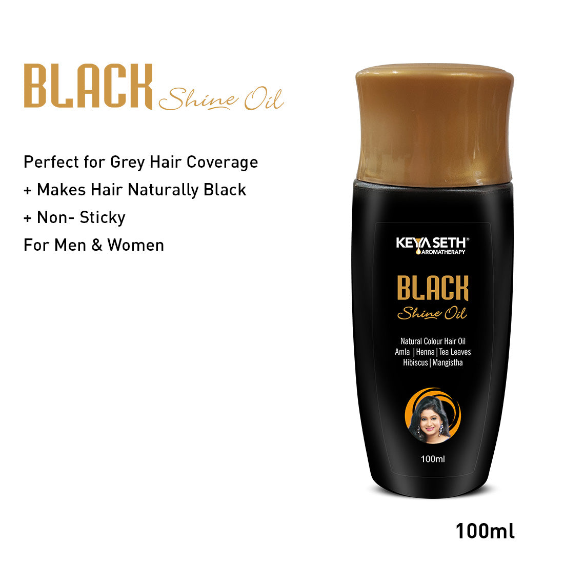 Complete Grey Coverage & Hair Care Combo - Oil, Shampoo, Spa Cream & Serum; Lasting Colour, Strengthens, Conditioning, Protection.