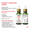 Daily Skincare Routine for Dehydrated, Aging Skin with Hyaluronic Facewash, Rosehip Bakuchiol Serum, Moisturizer & Sunscreen for Hydration, Firmness & Glow - Keya Seth Aromatherapy