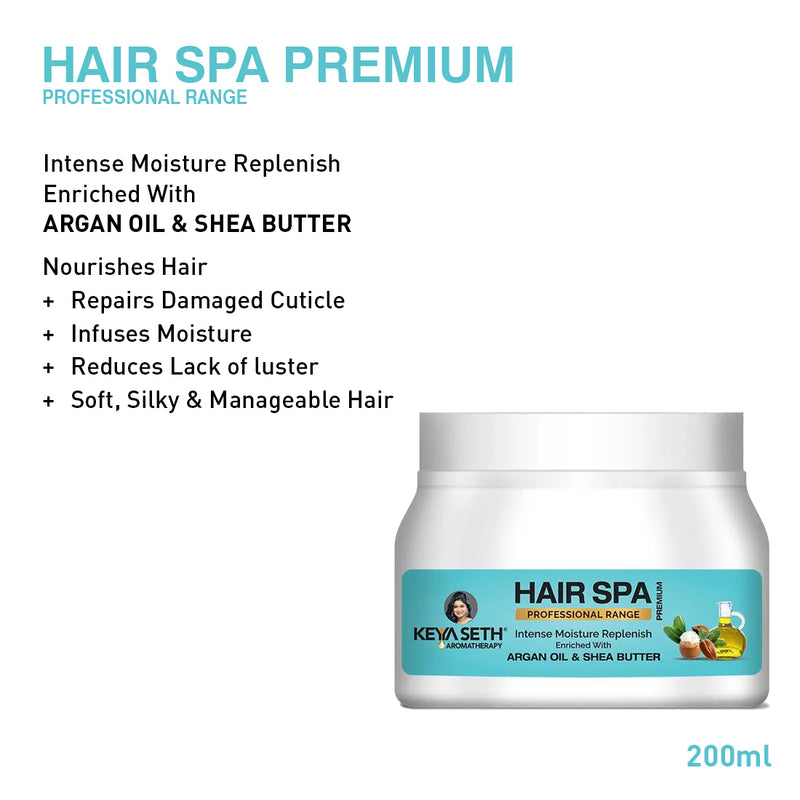 Dandruff Repair Kit: Shampoo, Hair Spa & Serum with Salicylic Acid, Tea Tree, Jojoba, Rosemary & Coconut for a Flake-Free, Nourished & Itch-Free Scalp - Keya Seth Aromatherapy