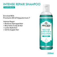 Preventive Hair Care Treatment Kit- Tribal Essence Hair Oil & Intense Repair Shampoo, Reduces Dandruff, Nourishes & Strengthens Hair - Keya Seth Aromatherapy