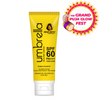 Umbrella Sunscreen Solution SPF 60, Broad Spectrum Protection, No White Cast, Lightweight Matte Finish with Raspberry Oil - Keya Seth Aromatherapy