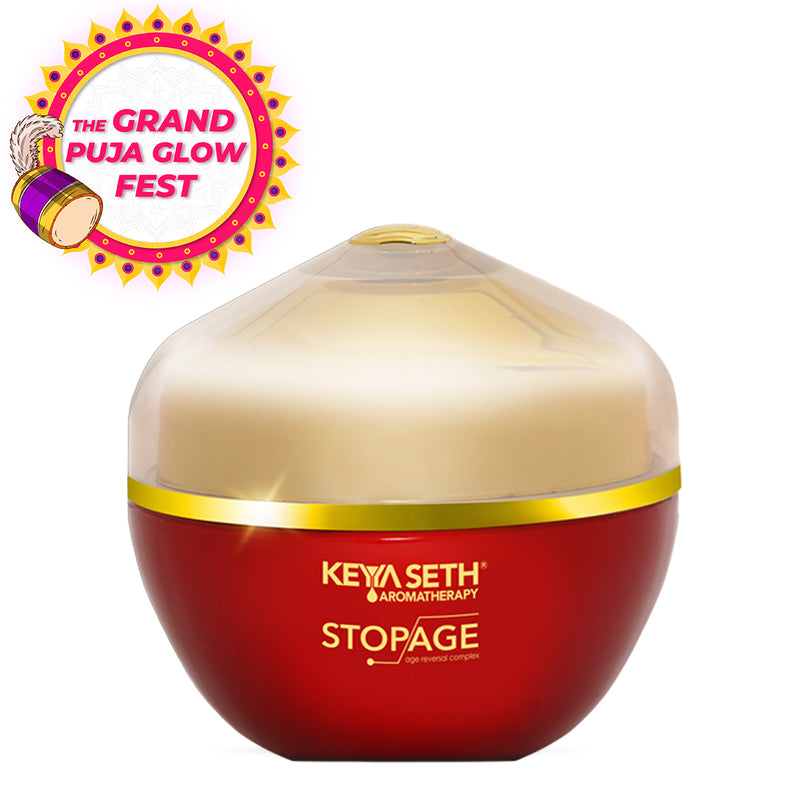 Stopage-Age Reversal Treatment-Control Wrinkles, Rejuvenating, Night Cream for Glowing & Youthful Looking Complexing  with  Goodness of Essential Oil