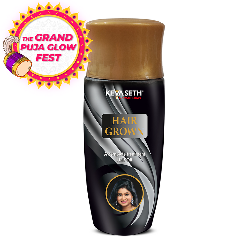 Hair Grown Oil with Bhringraj, - Reduce Hair Fall & Grows Hair for Strong, Thicker, Darker & Shiny Hair with Methi & Amla for Men & Women.