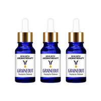 Graine Out-Migraine, Headache, Sinus, Relief Natural Therapeutic Essential Oil Blend of Aniseed & Neroli 10ml - Keya Seth Aromatherapy