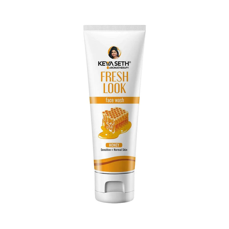 Fresh Look Honey Gel Face Wash – Refreshing Foaming Soothes Inflamed Skin Enriched with Honey & Pure Essential Oil – For All Skin Type - Keya Seth Aromatherapy