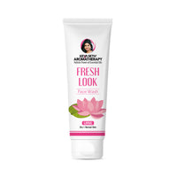 Fresh Look Lotus Face Wash, Mild, Hydrating, Moisturizing, Foaming, For Extremely Dry & Dehydrated Skin - Keya Seth Aromatherapy