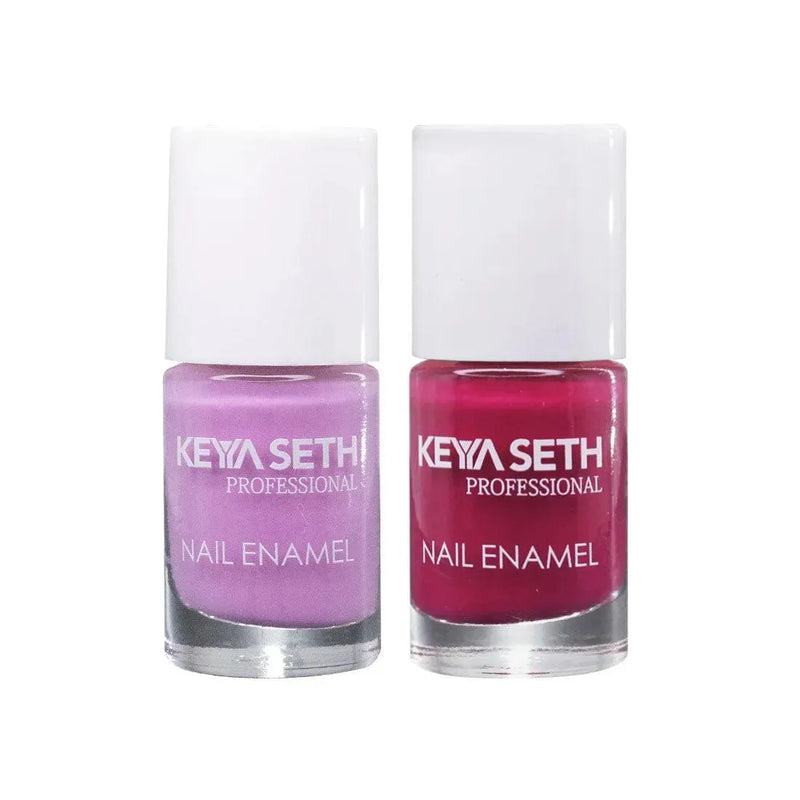 Ballerina + Flamingo Long Wear Nail Enamel Enriched with Vitamin E & Argan Oil, Nail Polish, Nail Care, Keya Seth Aromatherapy