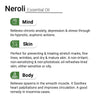 Neroli Essential Oil Natural Therapeutic Grade 10ml - Keya Seth Aromatherapy