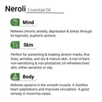 Neroli Essential Oil Natural Therapeutic Grade 10ml, Essential Oil, Keya Seth Aromatherapy