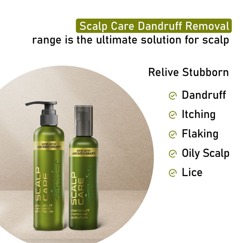Scalp care Dandruff Removal Shampoo with Salicylic Acid, Tea Tree & Eucalyptus Oil –Reduces Dandruff & Flakes, Soothes Itchy scalp & Nourishes Hair