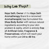 Lab Fresh Shea Body Butter Enriched with Rose & Geranium Oil for 24hrs Moisturization & Nourishment for Men & Women All Skin Types - Keya Seth Aromatherapy