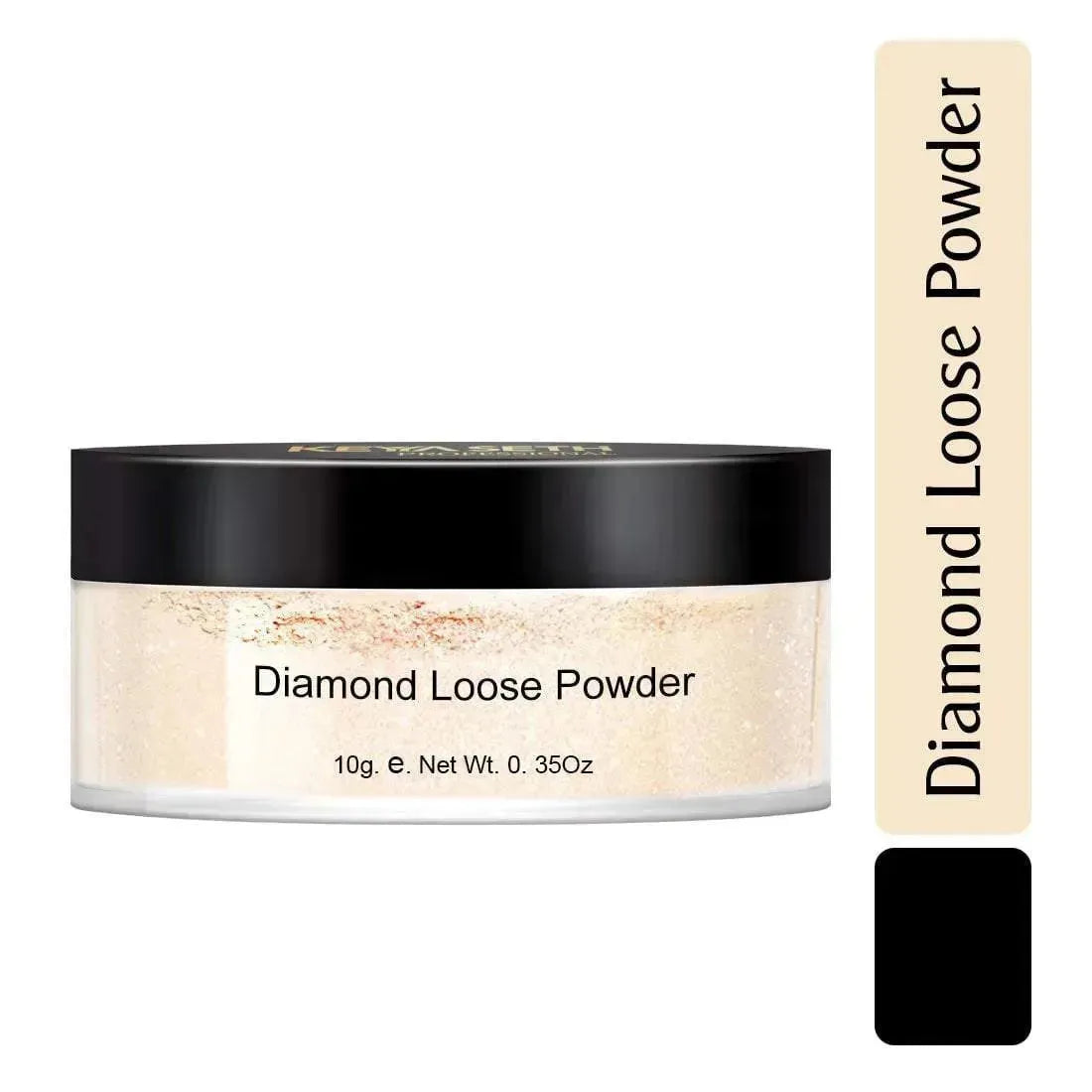 Diamond Loose Powder Natural Glow & Shimmer, Ultra- Fine Translucent, Feather Light Finishing Powder, (10 gm)