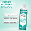 Intense Repair Shampoo for Dry Damaged Hair- Softens, Nourishes & Strengthens Hair with Pro -Vitamin B5 & Geranium Oil