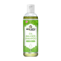 Oil Balance Shampoo for Oily Scalp,Anti-Dandruff,Makes Hair Bouncy & Volume Boost for Thin Hair with Pro -Vitamin B5 & Essential of Lemon & Lavender - Keya Seth Aromatherapy