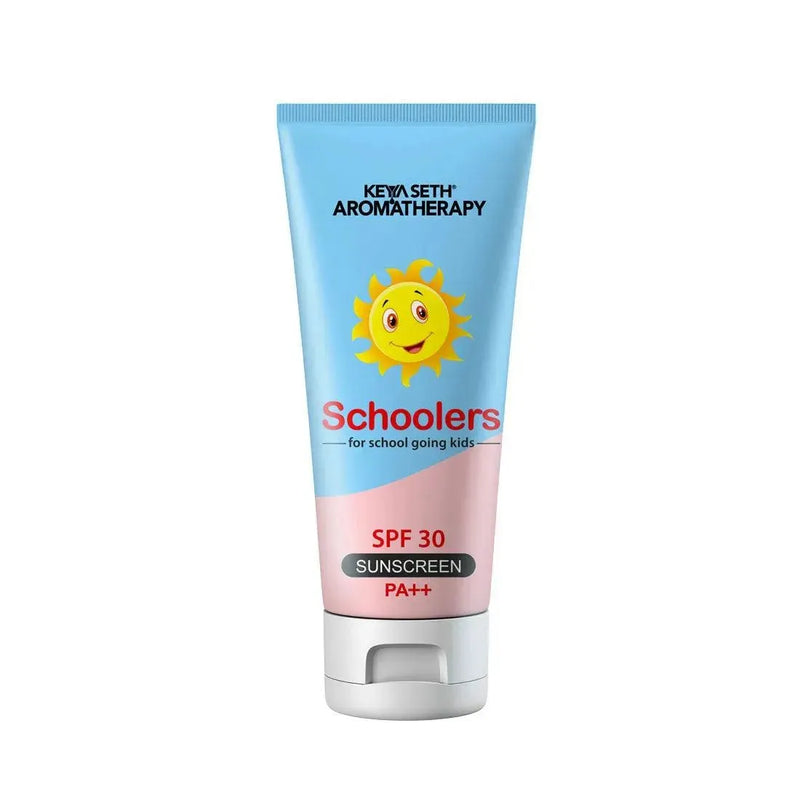 Schoolers Sunscreen SPF 30 PA++ for Kids Mineral Based Lotion -Paraben & Sulfate Free