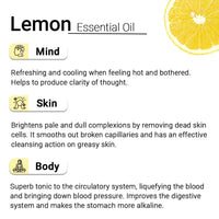 Lemon Essential Oil, Therapeutic, Pure & Natural, Vitamin C, Skin Brightening, Weight Loss, Boosts Immunity  10ml, Essential Oil, Keya Seth Aromatherapy