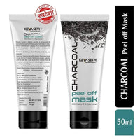 Charcoal Peel Off Mask-Blackhead & Dead Skin Removal, Tightens Pores, Deeply Cleanses for Men & Women with Vitamin C, Rose Extract & Activated Charcoal 