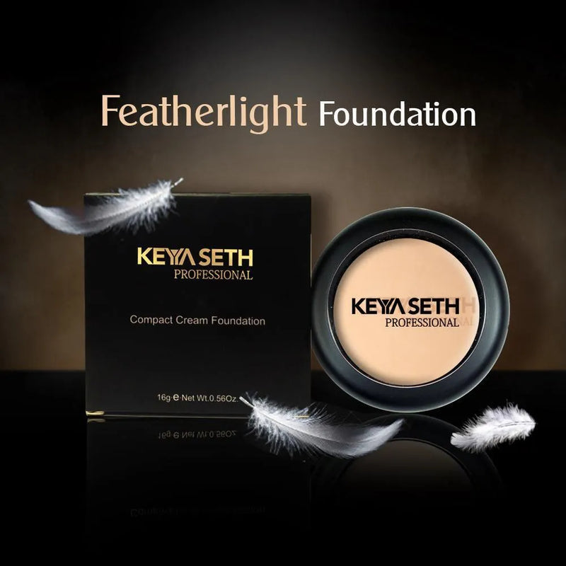 Compact Cream Foundation- Shade 03 - Keya Seth Aromatherapy