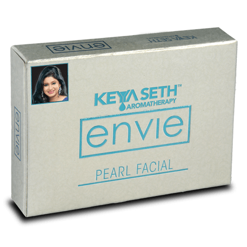 Envie Pearl Facial Kit || Enriched with Pure pearl dust,essential oils of Chamomile, geranium, lavender, bergamot &Rosemary.