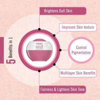 "Fair & Bright" Day & Night Cream Combo - Skin Brightening, Whitening, Nourishing ,Overnight Repair Fairness Moisturizer Enriched with Essential Oil.