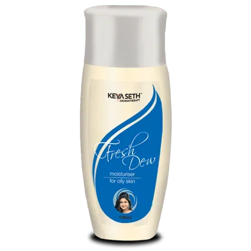 Fresh Dew Daily Face Moisturizer Oily Free Quick Absorbing Non-Sticky, Flawless skin Lotion for Oily Skin - Keya Seth Aromatherapy