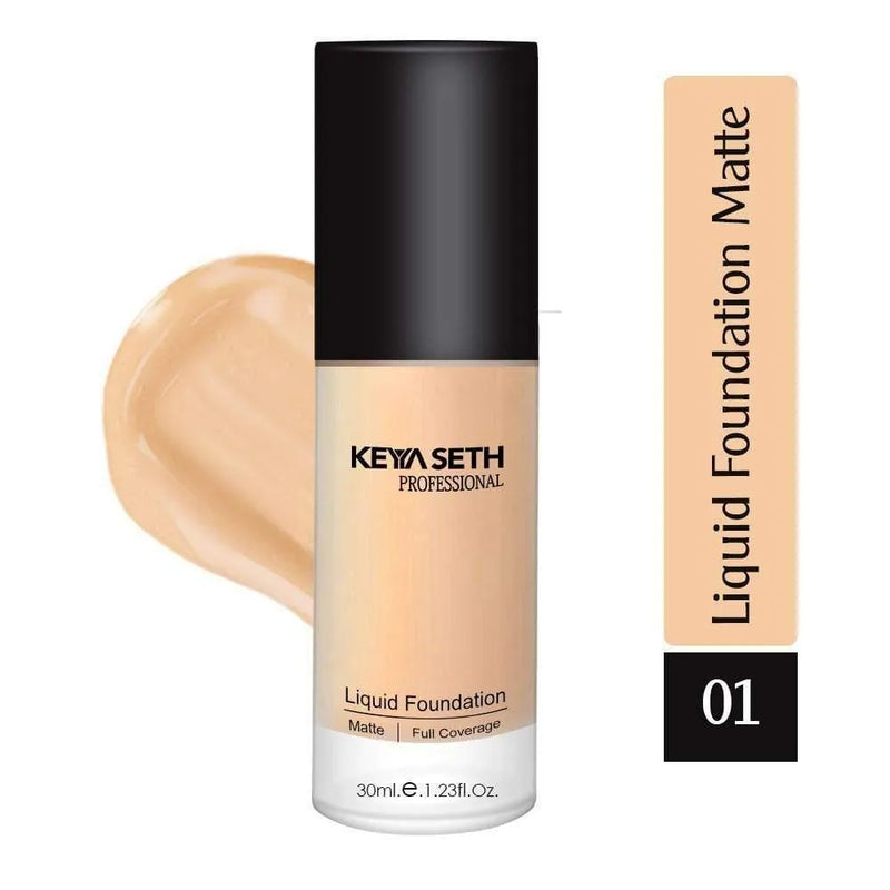 Full Coverage Liquid Matte Foundation-Shade 01