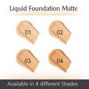 Full Coverage Liquid Matte Foundation-Shade 02 - Keya Seth Aromatherapy