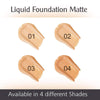 Full Coverage Liquid Matte Foundation-Shade 04