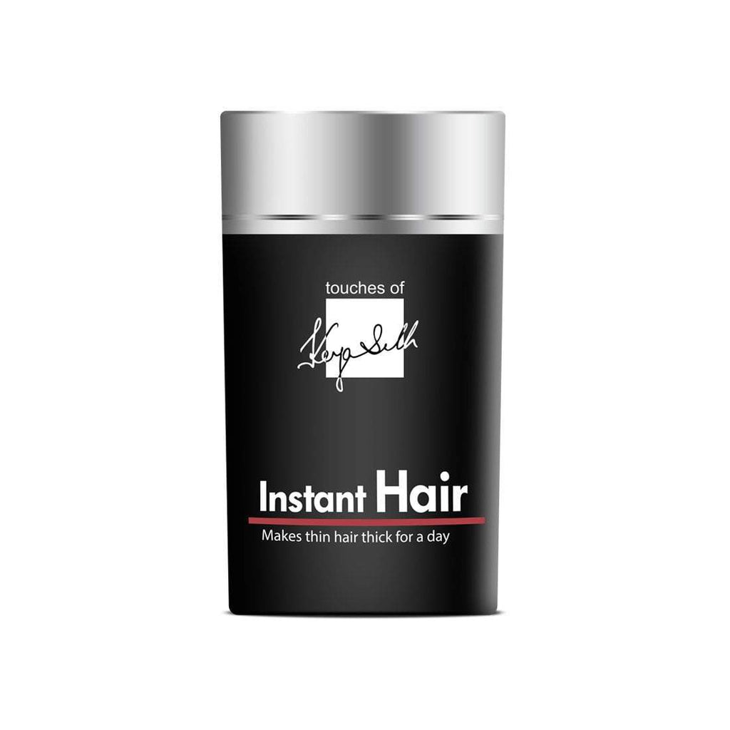 Instant Hair Black- Hair Building Fibers for Thinning, Thickening for Fuller Hair & Hair Loss Concealer