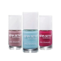 Aquatica + Café Nude + Flamingo Long Wear Nail Enamel Enriched with Vitamin E & Argan Oil - Keya Seth Aromatherapy