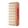 Neem Wooden Comb Wide Tooth for Hair Growth for Men & Women All Purpose Small Size. - Keya Seth Aromatherapy