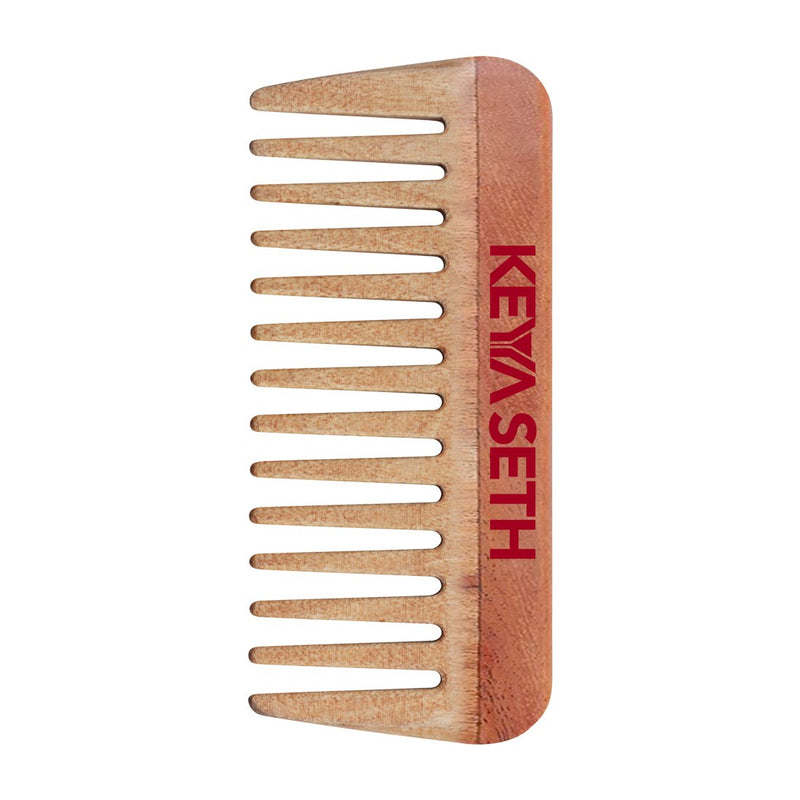 Neem Wooden Comb Wide Tooth for Hair Growth for Men & Women All Purpose Small Size.