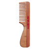 Neem Wooden Handle Comb Wide Tooth for Hair Growth for Men & Women - Keya Seth Aromatherapy