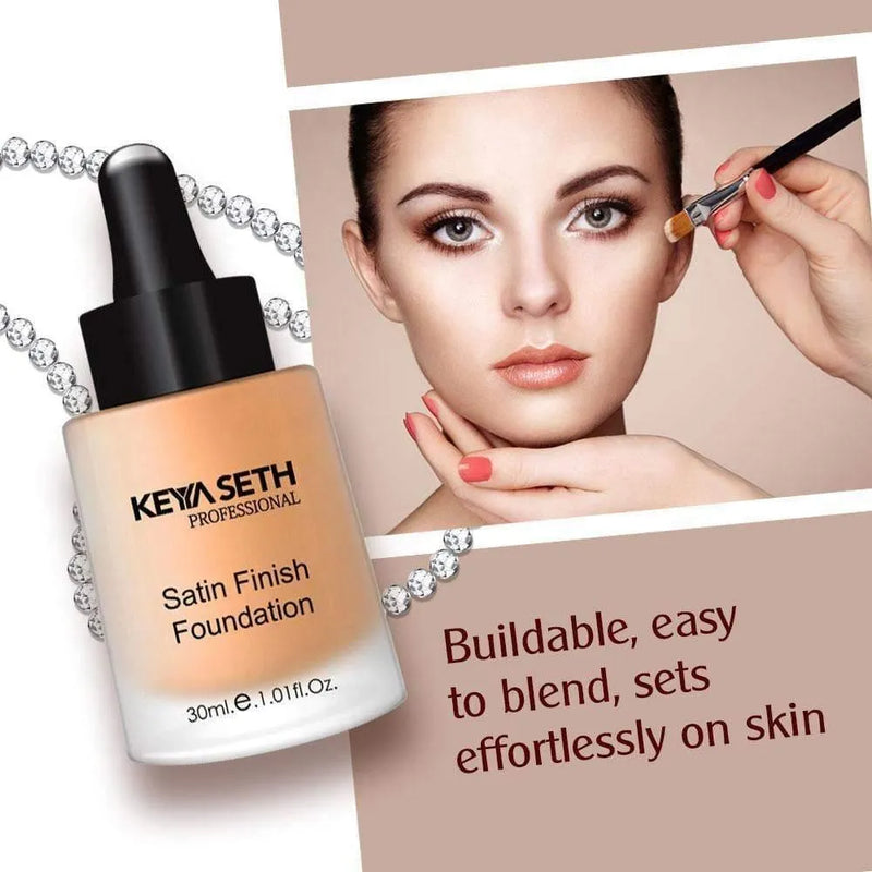 Satin Finish Foundation- Shade 02 - Keya Seth Aromatherapy