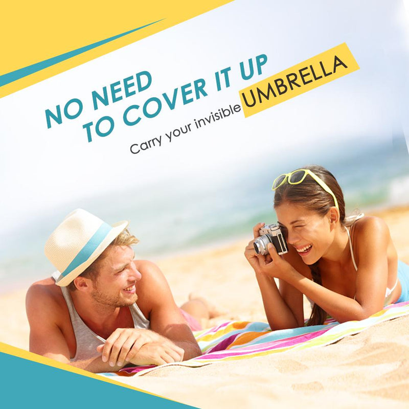 Umbrella Sunscreen Powder SPF 50 with PA+++ UV Protection, Sweat Resistant Formula, Makeup Setting & Finishing Loose Powder, Enriched with Micronized Zinc Oxide for Oily Skin